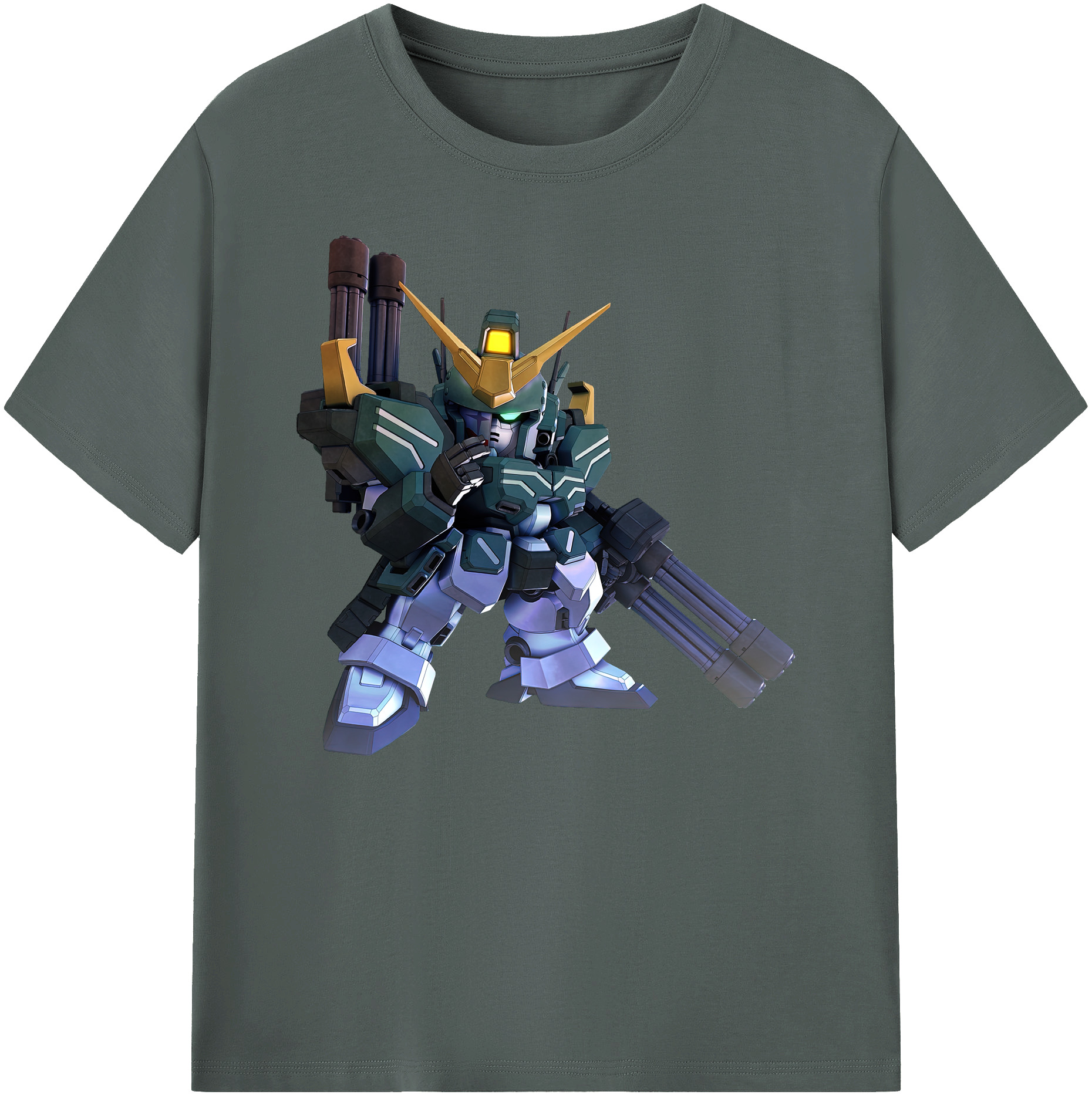 （画像用） 機動戦士ガンダム Mobile Suit Gundam 綿100％ メンズ半袖Tシャツ｜肌触りやわらか＆通気性
